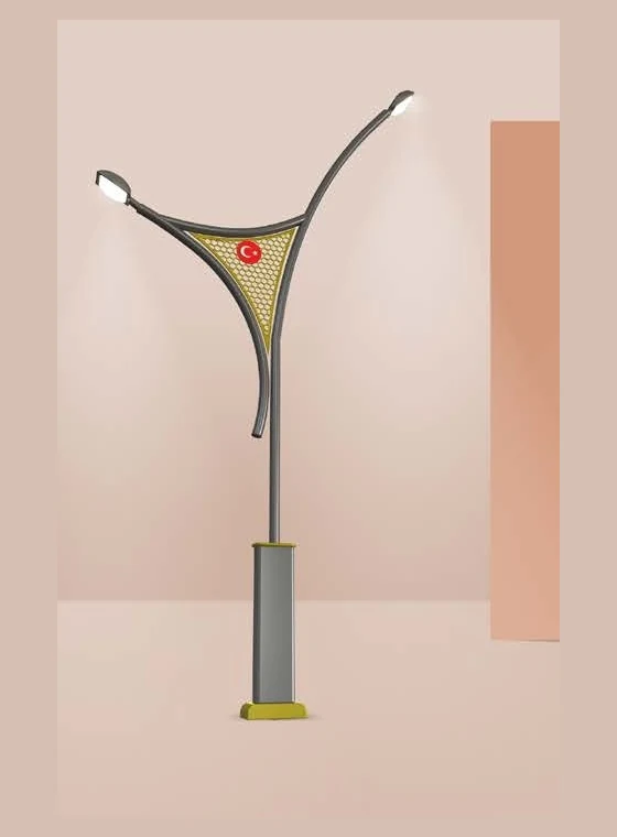 BA-19 Dekoratif Aydınlatma Direği